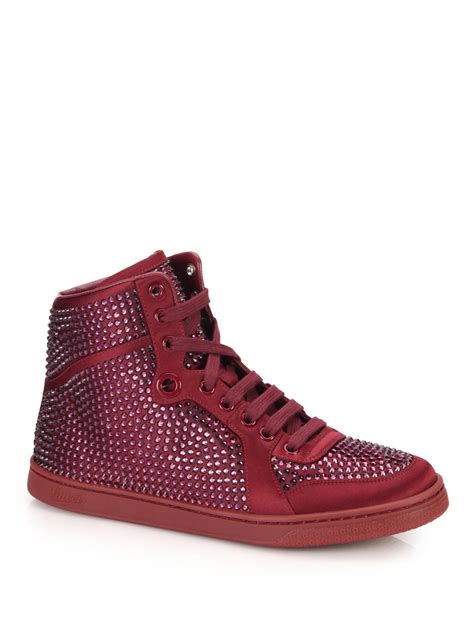 mens gucci crystal studded shoes|gucci boots crystal.